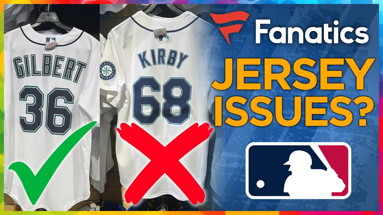 Nike mlb fanatics jersey issues