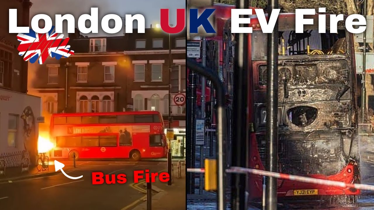 London wimbledon bus fire