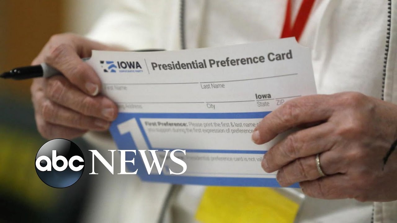 Iowa caucus vote counting