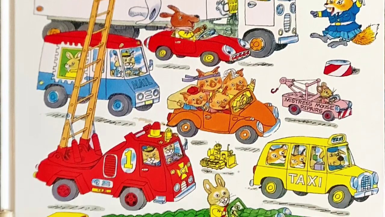 Richard scarry cars and trucks and things