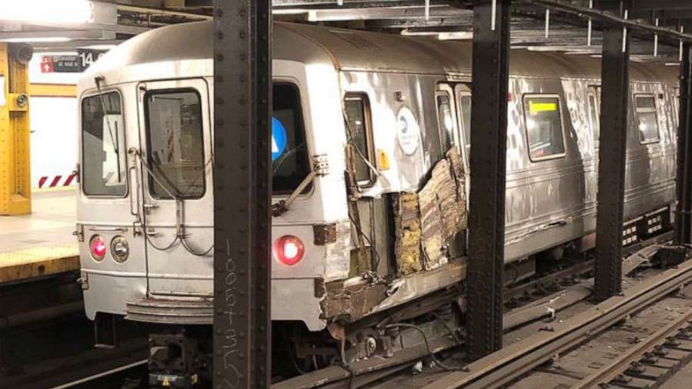 Subway derailment