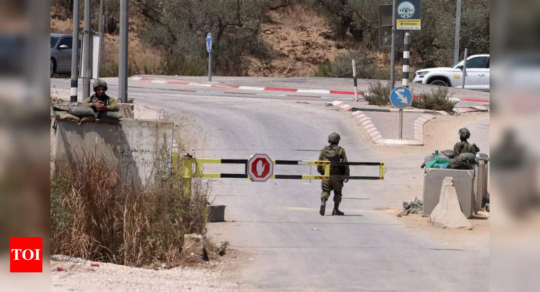 Israel west bank shooting