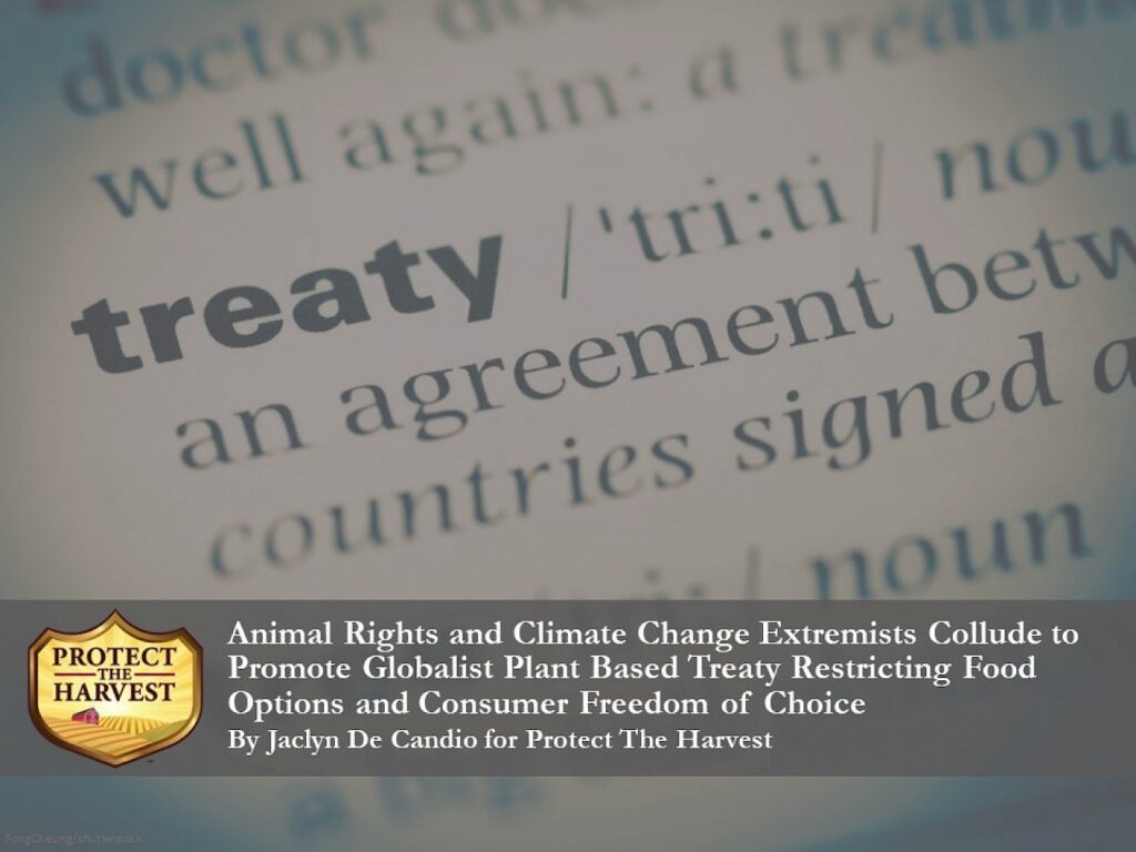 Plant based treaty climate