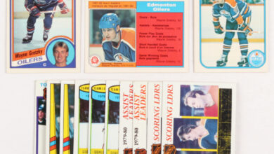 Hockey cards wayne gretzky auction