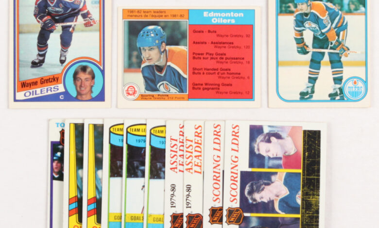 Hockey cards wayne gretzky auction