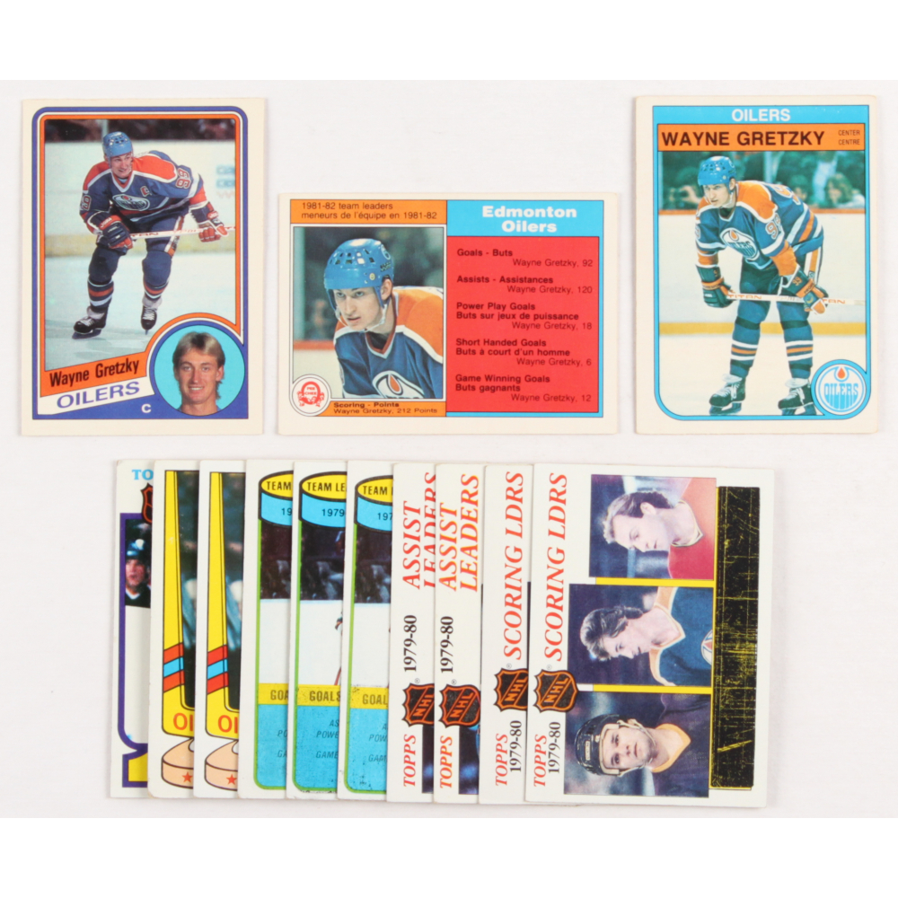 Hockey cards wayne gretzky auction