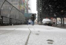 Nyc snow plowing noreaster