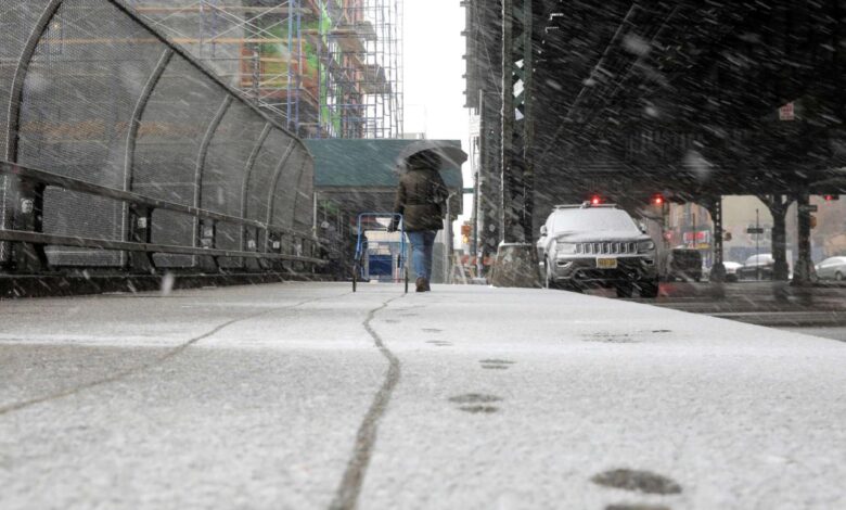Nyc snow plowing noreaster