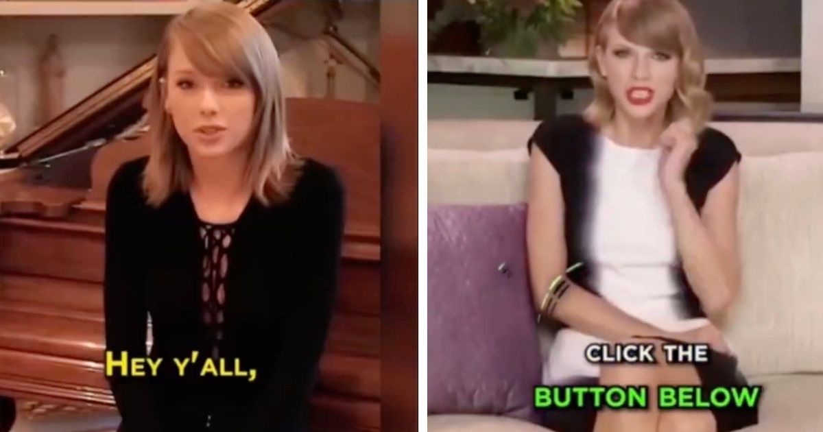 Taylor swift le creuset ai deepfake