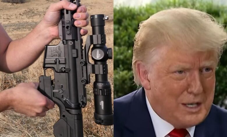 Bump stock ban supreme court trump