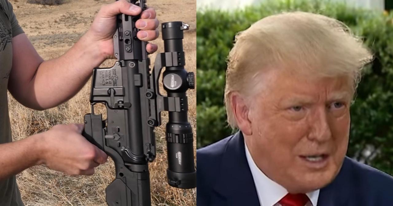 Bump stock ban supreme court trump