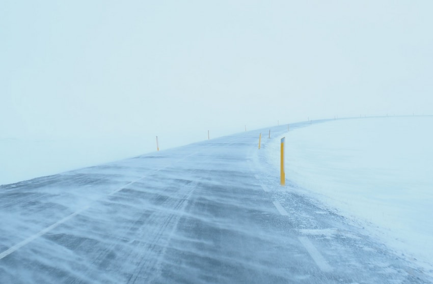 Winter storm blizzard weather forecast