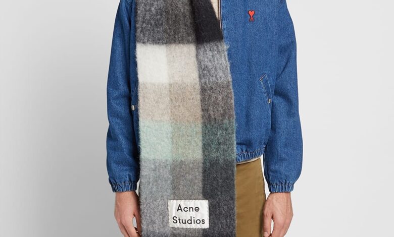 Acne studios scarf tiktok