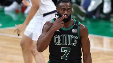 Boston Celtics Jaylen Brown Bahrain peace of mind