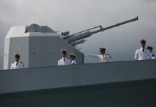 Chinese warships live fire drill Tasman Sea