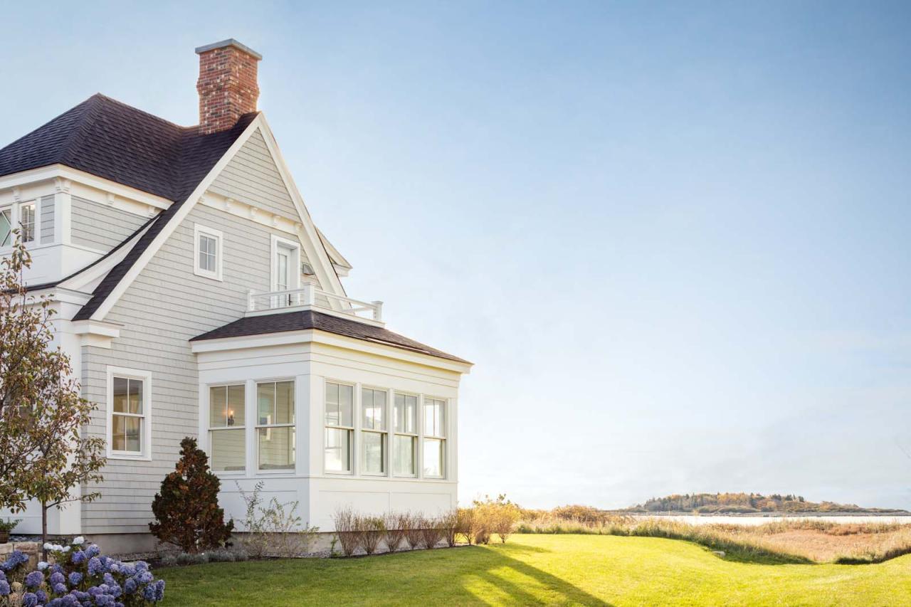 A super insulated house in maine