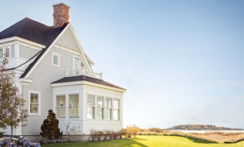 A super insulated house in maine