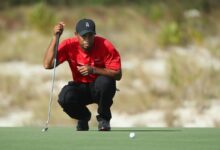 Tiger woods sun day red