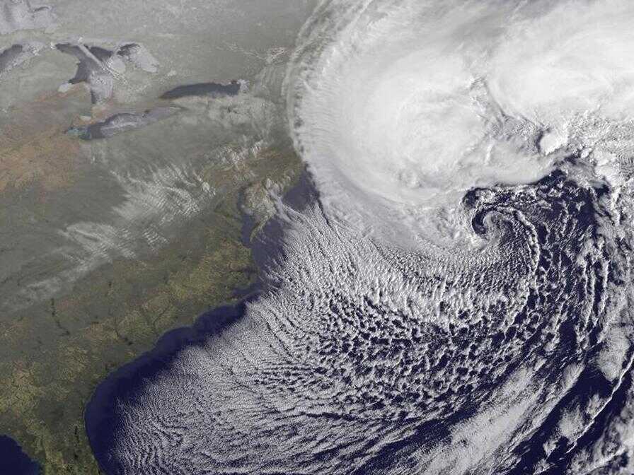 Nor New england snow storm noreaster