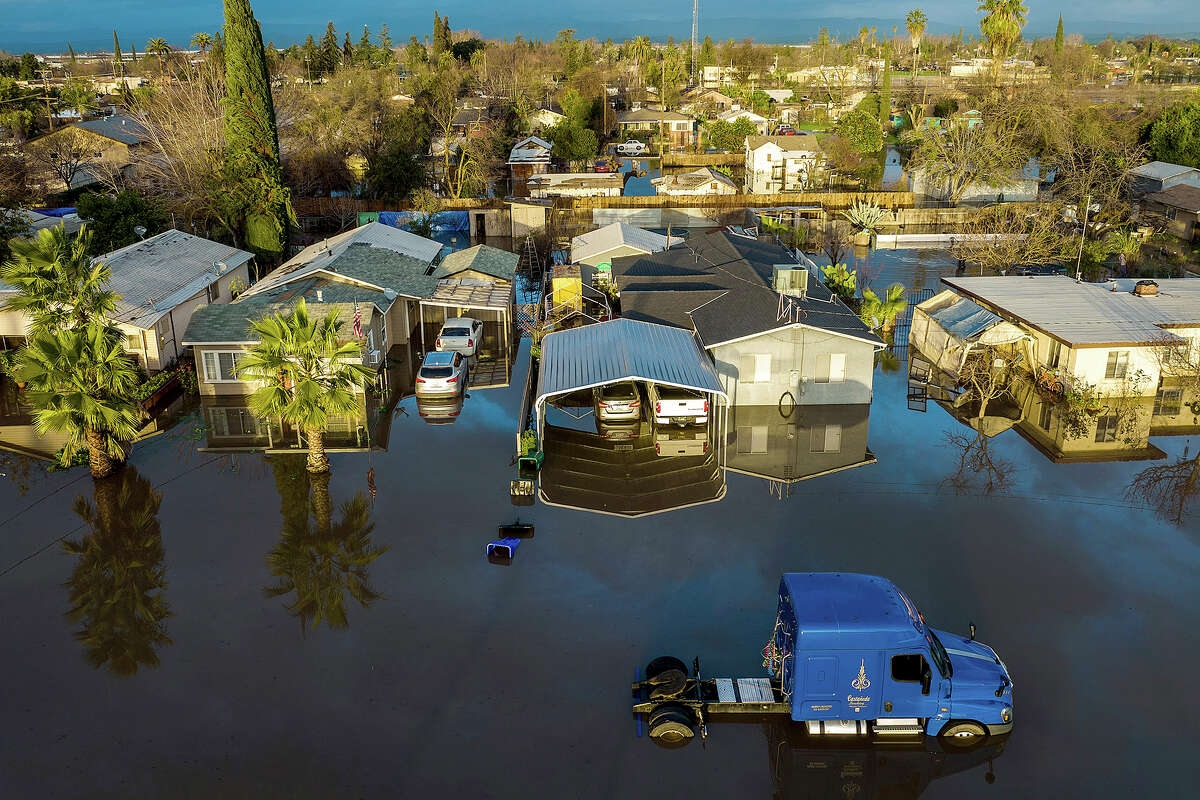 California floods king charles