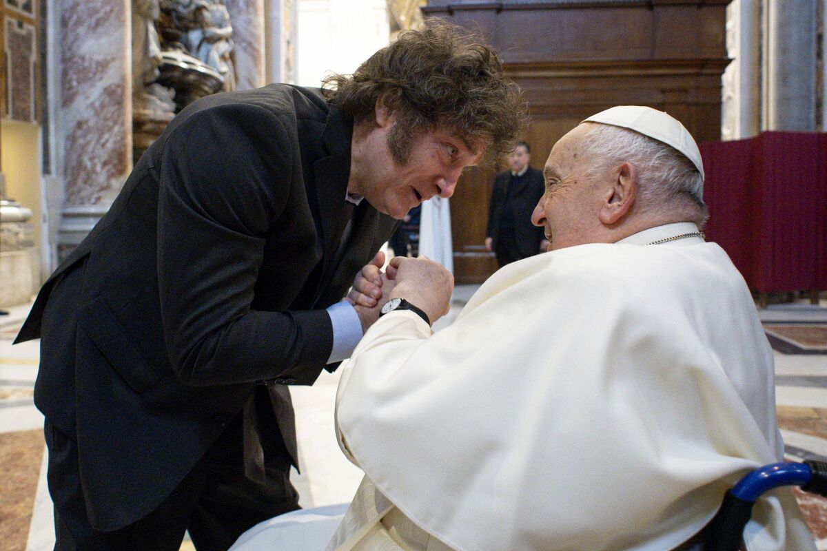 Pope argentina javier milei
