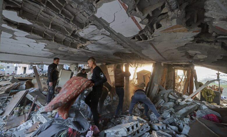 Rafah bombing hostage rescue gaza