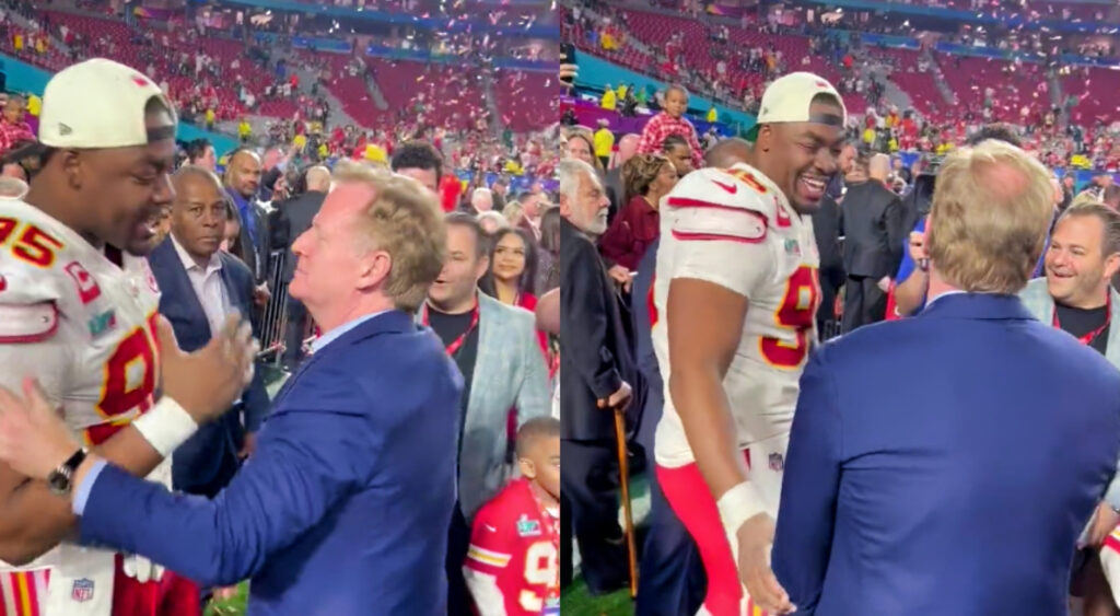 Rodger goodell super bowl news conference gambling