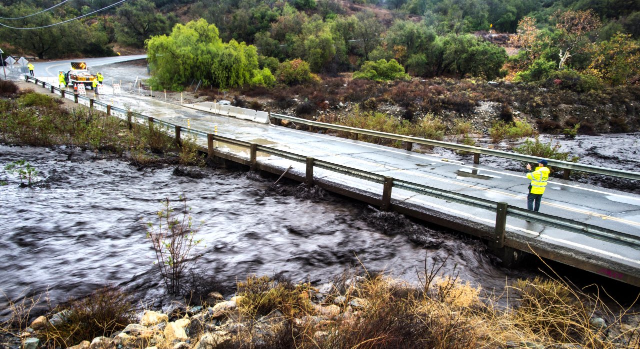 California floods king charles