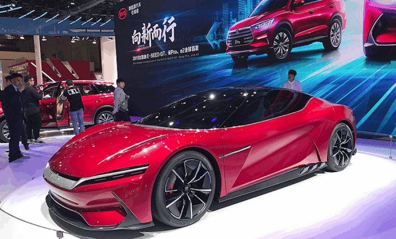 Byd china electric vehicle