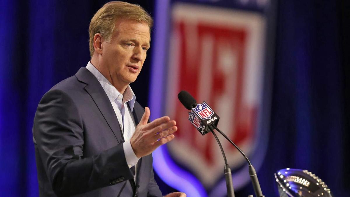 Rodger goodell super bowl news conference gambling