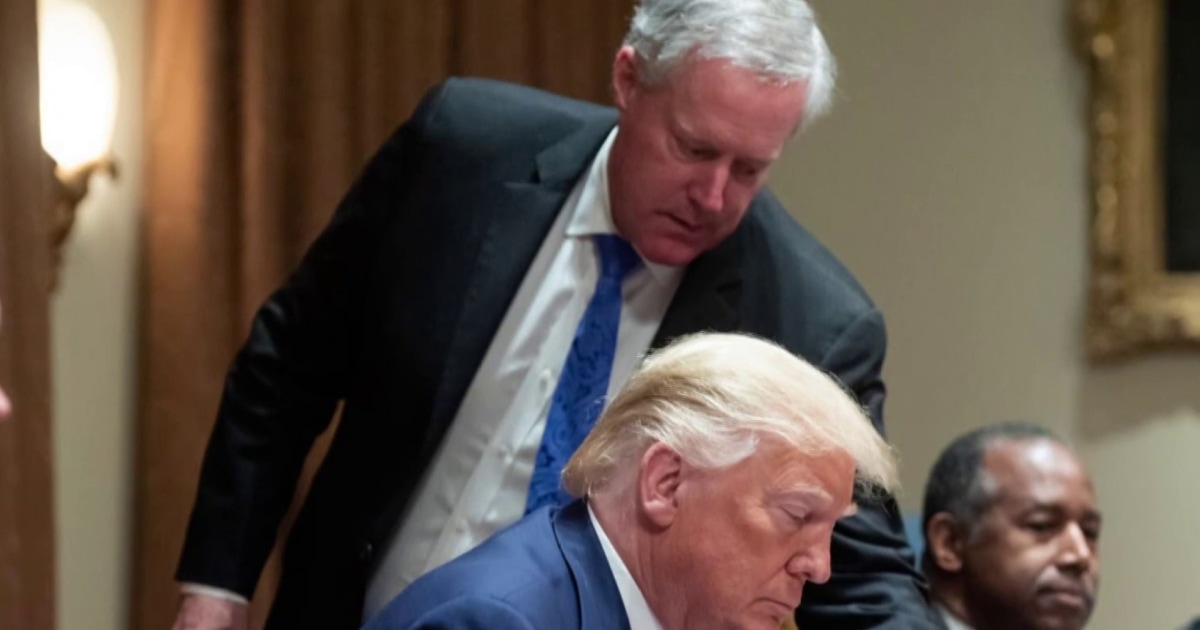 Mark meadows trump prosecution
