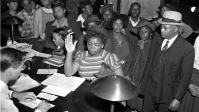 Georgia black churches voting