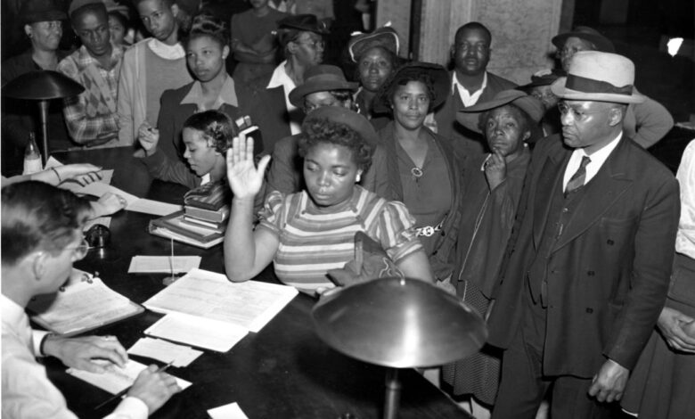 Georgia black churches voting