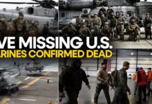 Missing marine helicopter california