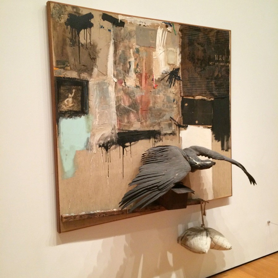 Rauschenberg 1955 moma sfmoma exhibition oil pop dada cavallo paints artnews hyperallergic Martin director rauschenberg foundation art