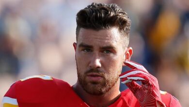 Taylor swift travis kelce timeline