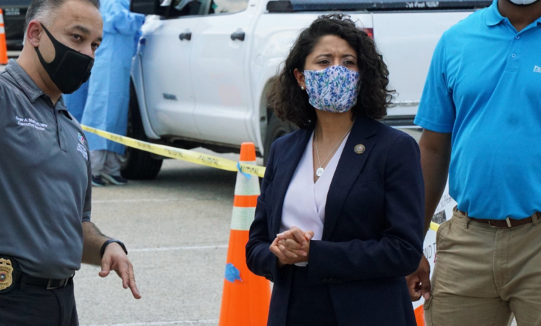 Lina hidalgo harris county texas mental health treatment