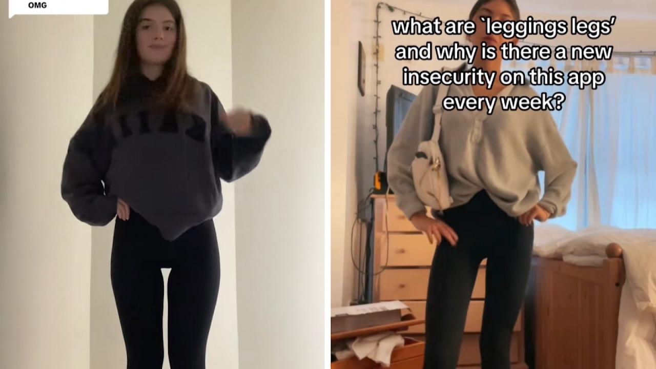 Tiktok legging legs eating disorders