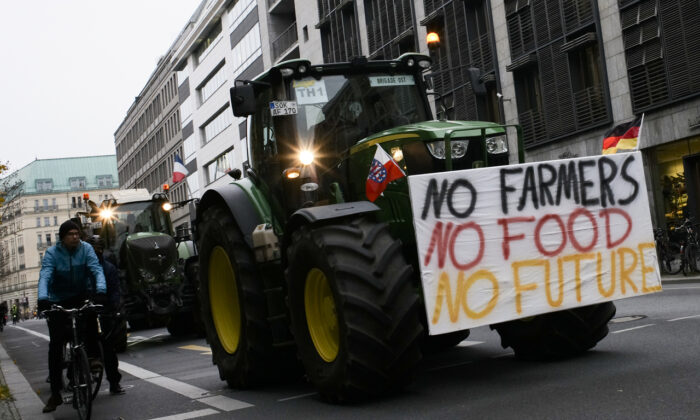 Europe farming protests policy