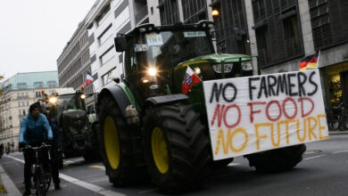Europe farming protests policy